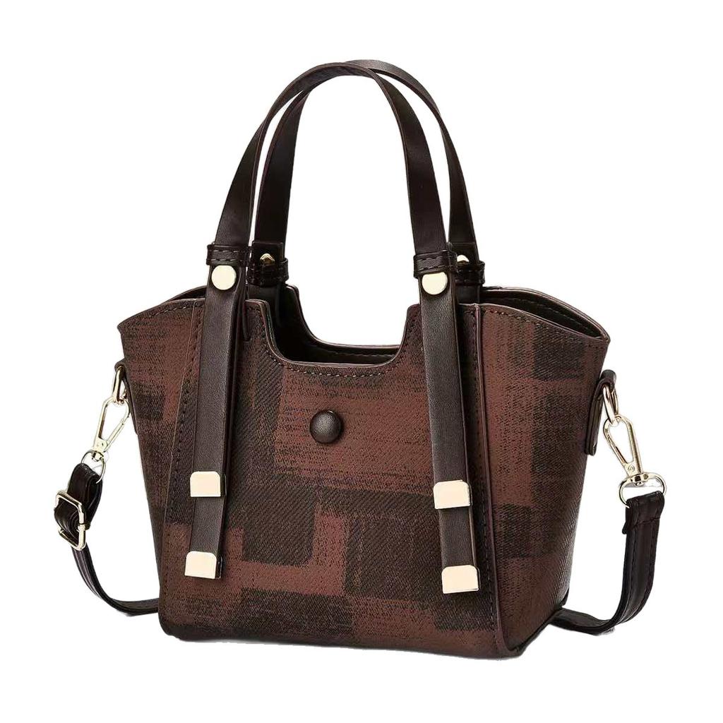 Luxury Chic Small Bucket Bag For Women Popular This Year, Lightweight Multi-purpose Top Handle Shoulder Crossbody Handbag For Daily Casual Use