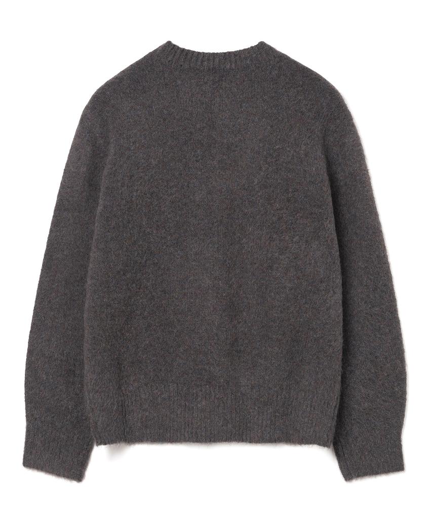MILLO ARCHIVE Crop Silhouette Knit [Melange Purple] (Type A)