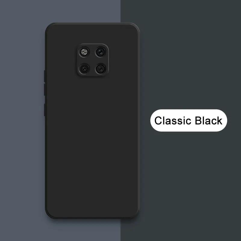 

Роскошный квадратный жидкий силиконовый чехол для телефона Huawei Mate 20 Pro задняя крышка Mate20 20Pro Mate20Pro Soft Edge водонепроницаемый чехол Funda Mate 20 Pro