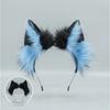 Furry Cat Ears Headband Plush Wolf Dog Hair Band Sweet Animals Hair Hoop  Cosplay
