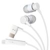 Elecom CS100M In-Ear Earphones, USB Type-C, Analog, 9.2mm Driver, White, EHP-CACS100MXWH