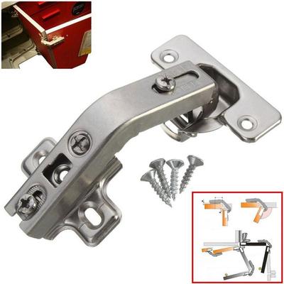 Corner Cabinet Door Hinges Kitchen Cupboard 135 Degree With Screws Furniture Soft Close Damper Buffer Hinges Door Hardware