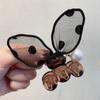 New Super Cute Polka-dot Lace Stereo Rabbit Ears Clip Bangs Broken Hair Clips Pearl Headdress Hairpin Women