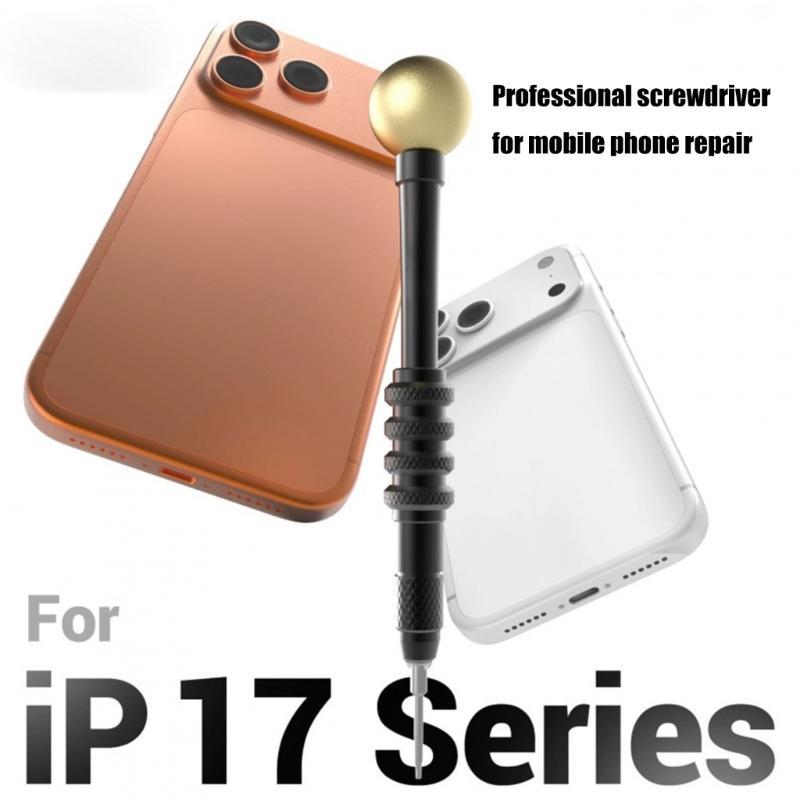 Magnetic Precisions Screwdriver for Phone 17 Alloy Steel Ergonomic Grip Tool For Electronics Disassembly