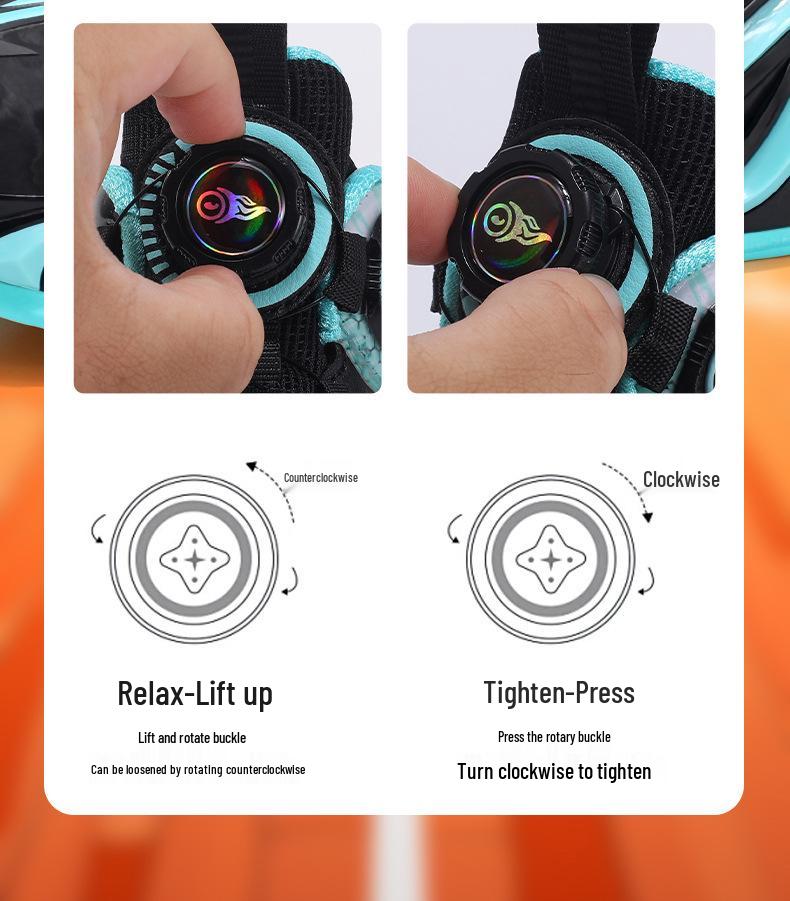 New Autumn Boys' Leather Basketball and Training Shoes for Primary Students, Trendy Design.