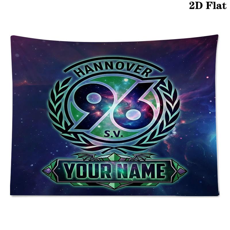 Custom Name Hannover Printed Tapestry – Wall Hanging for Bedrooms, Dorms, and Home Decor