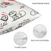 Trendy Home Simons Cartoon Cat Catsdecor Pillowcase Merch Pillow Cover Zippered Multi Size