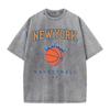 Tricou de vară Tianshui Old Imprimeu Baschet New York Sho