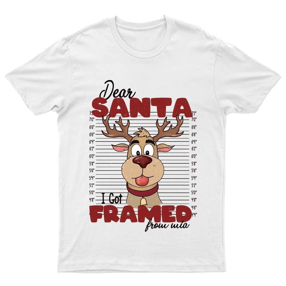 

Dear Santa I Got TShirt Unisex Gift Forest Retro Seasonal Funny Xmas Womens Unisex T-Shirt L