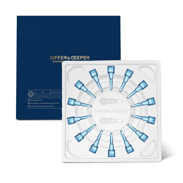 [DIFFER&DEEPER] Moisture & Revital Skin Booster 14 Count (2ml)