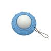 Decompression Toy Compact Size Flying Saucer Clicker Charm Key Chain with Tactile Feedback Stress Relief Quiet Fidget Toy
