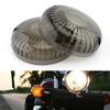 2Pcs Motorcycle Smoke/Clear Turn Signal Light Indicator Lens Cover For Yamaha V-Star 1100 650 Royal Star V-Max Cruisers All Year