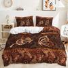 Quilt Cover Star Moon Pillowcase Bedroom Bedding Digital Printing Three-Piece Set