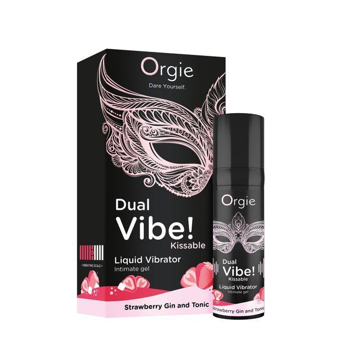 Orgie- Dual Vibe Liquid Vibrator Strawberry Gin &amp; Tonic