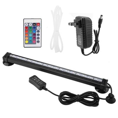 LED Aquarium Aquarium Aquarium Light with Remote 4 Lighting Stepless Aquarium Lighting Tropical Ornamental Aquatic Plant Energy Includes Suction Cup