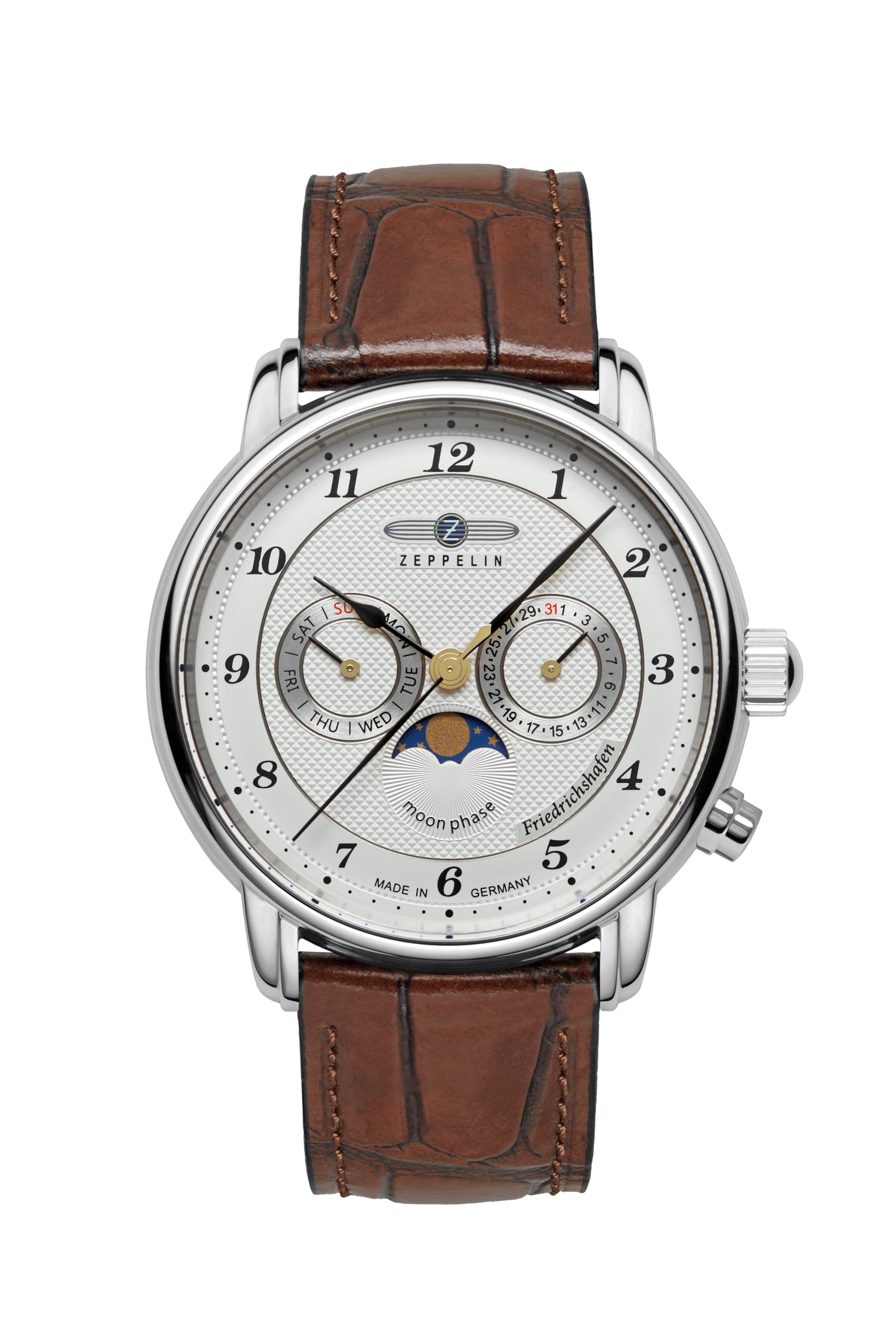 

[Zeppelin] Friedrichshafen 8536-1 Men s Watch, Brown [Used]