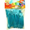 Ballons - 100 % Latex - Ciel - 30 cm - Gonflables à l'air et hélium - Qualité professionnelle