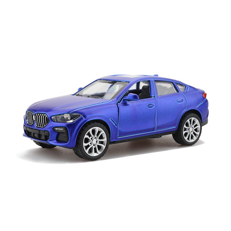 (Bagged) 1/43 scale replica X7 SUV children's toy car, die-cast metal, boy's toy, pocket pullback toy car