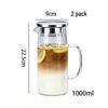 High Capacity Borosilicate Glass Cold Water Kettle and Juice Dispenser