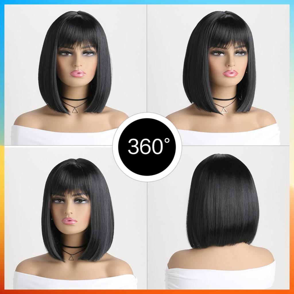 2025 European Fashion Short Straight Wig For Women HW890