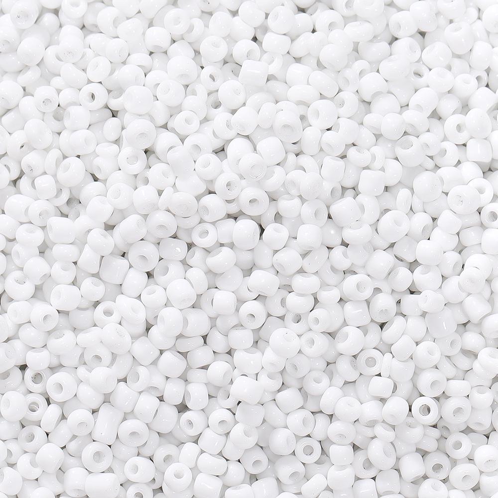 2mm Einfarbige Glasperlen für DIY Schmuck & Accessoires