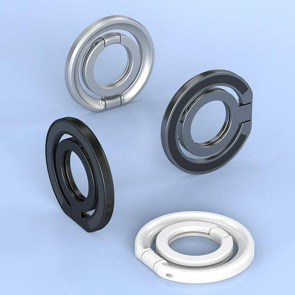 Foldable Magnetic Finger Clasp Strong Suction Phone Stand Universal Phone Ring Holder