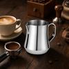 Latte Art Steaming Jug with FineTip Spout 350 Ml 304 Stainless Steel Pitcher Easy to Clean