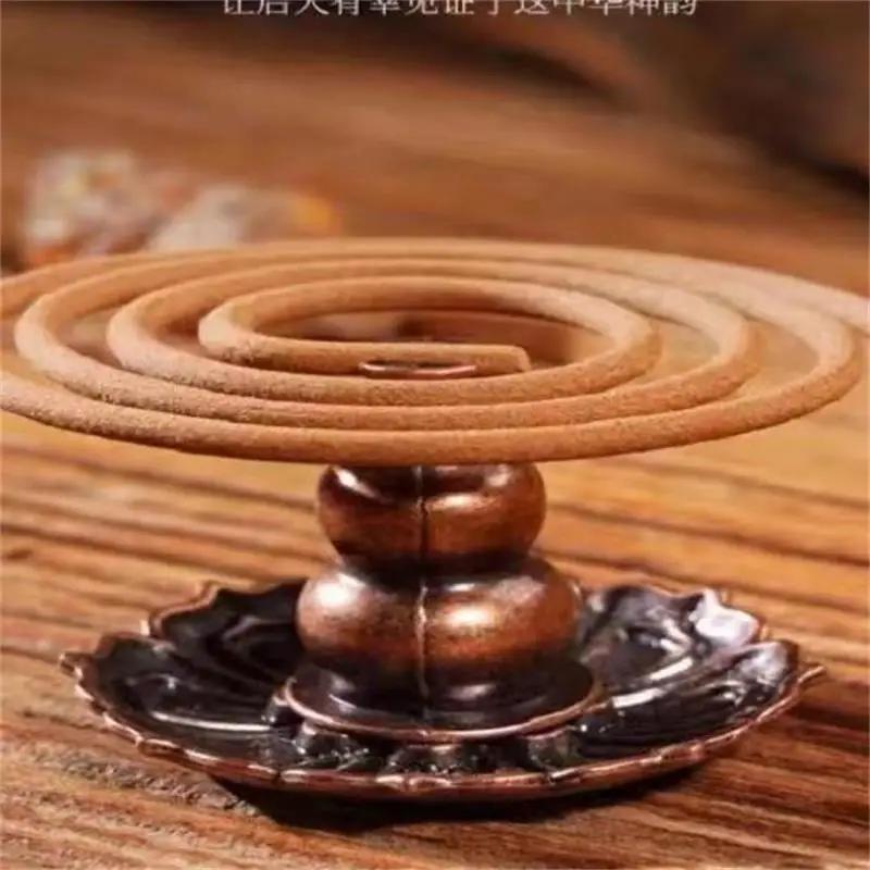 YXY Alloy Incense Burner Metal Incense Sticks Holder Zen Coil Incense Base Detachable Home Fragrance Products
