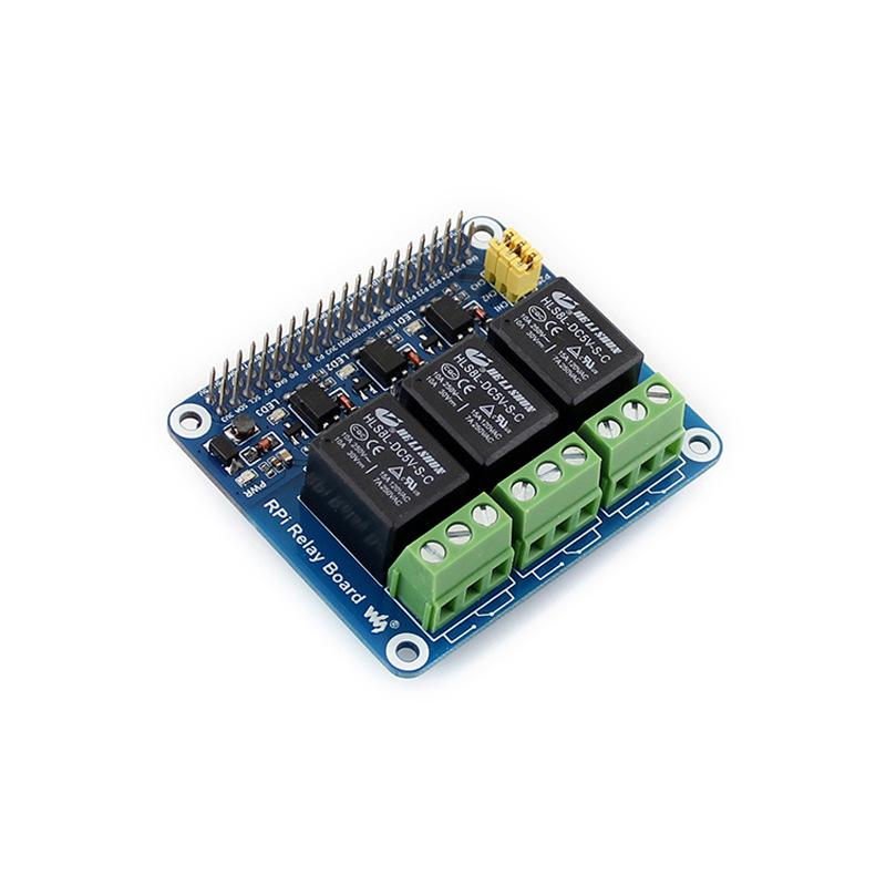 Micro Snow Raspberry Pi 4th Gen 3B+ Relay Expansion for Smart Home