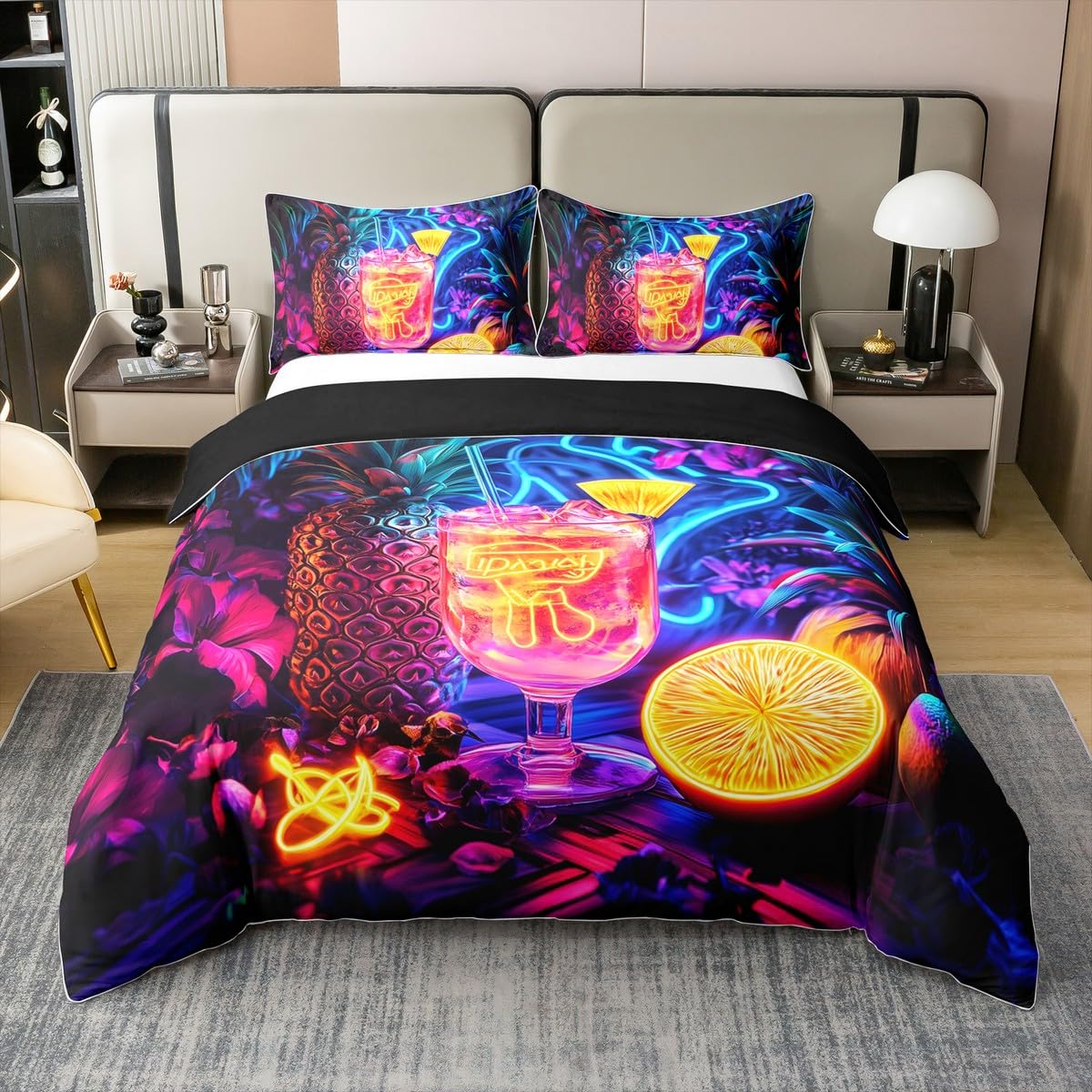 

Comforter Juice Drink S Queen King Lightweight S Bedroom Decor Cool Summer Themed No Comforter Comforter (quilt)-EU Single(135*200cm)3pcs