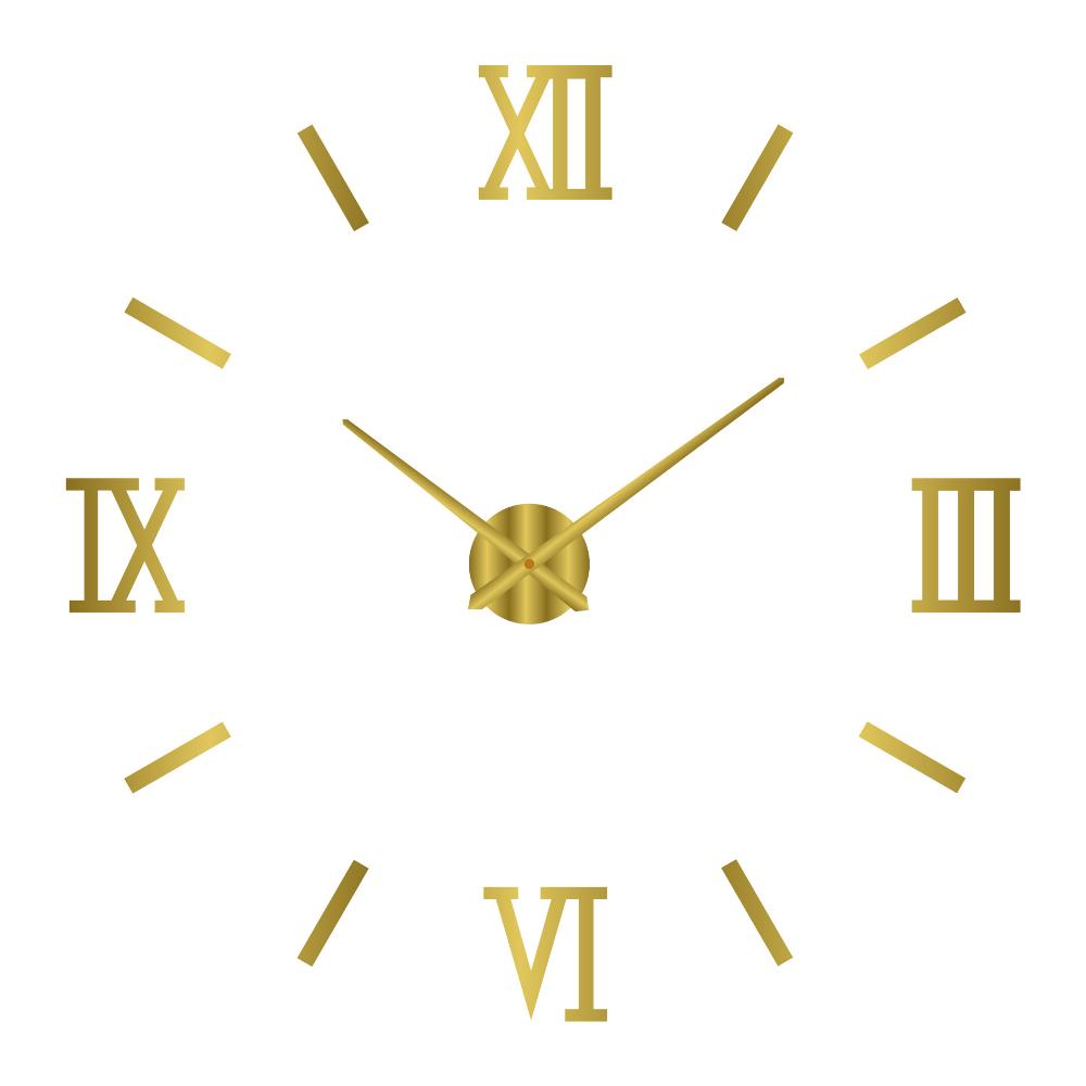 Modern Design Large Wall Clock 3D DIY Quartz Clocks Watches Acrylic Mirror Stickers Living Room Home Decor Horloge