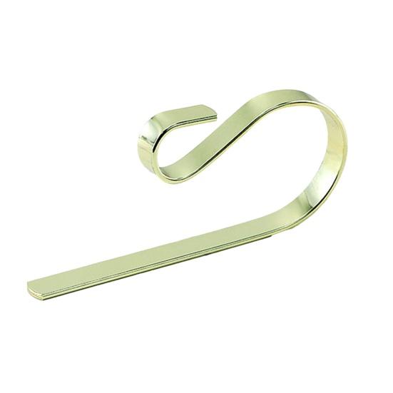 Yousheng Christmas Stocking Holder Non-Slip Silicone Pads Rust-Proof Metal Hanger Garlands Ornament Fireplace Staircase Decor