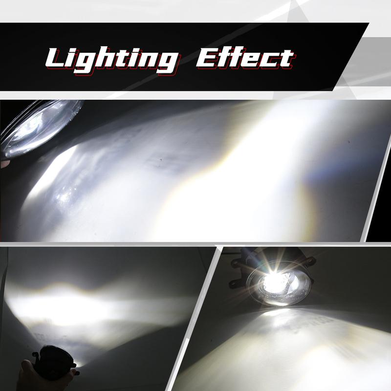 Pentru Toyota Corolla Altis CE ECO L LE 2014 2015 2016 Versiunea SUA LED Lampă de ceață DRL Lumini de zi far auto cu halogen 12V