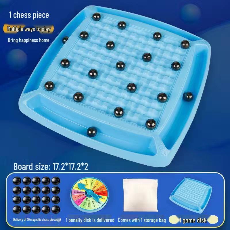 Magnetic Induction Battle Chess: Two-Player Parent-Child Interactive Desktop Game