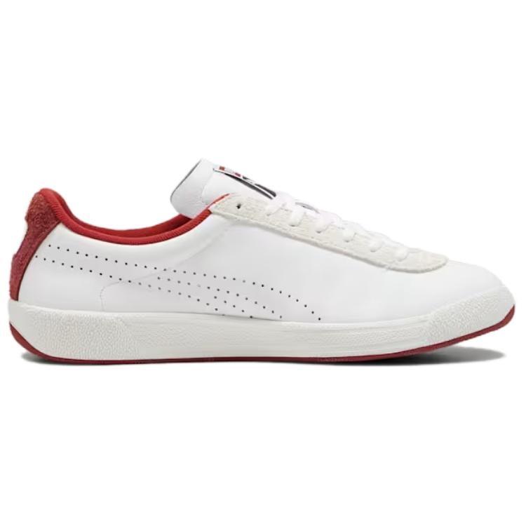 PUMA Star OG Low top Skateboard Shoes Unisex White Red 393199-04
