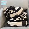 Thick-soled White Shoes Children Thin Small Internet Celebrities with the Same Height-increasing Star Board Shoes Short Welfare Women's Shoes Women