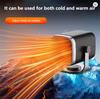24V Car Truck Heater 150W Portable Electric Heating Fan Defroster Demister Black