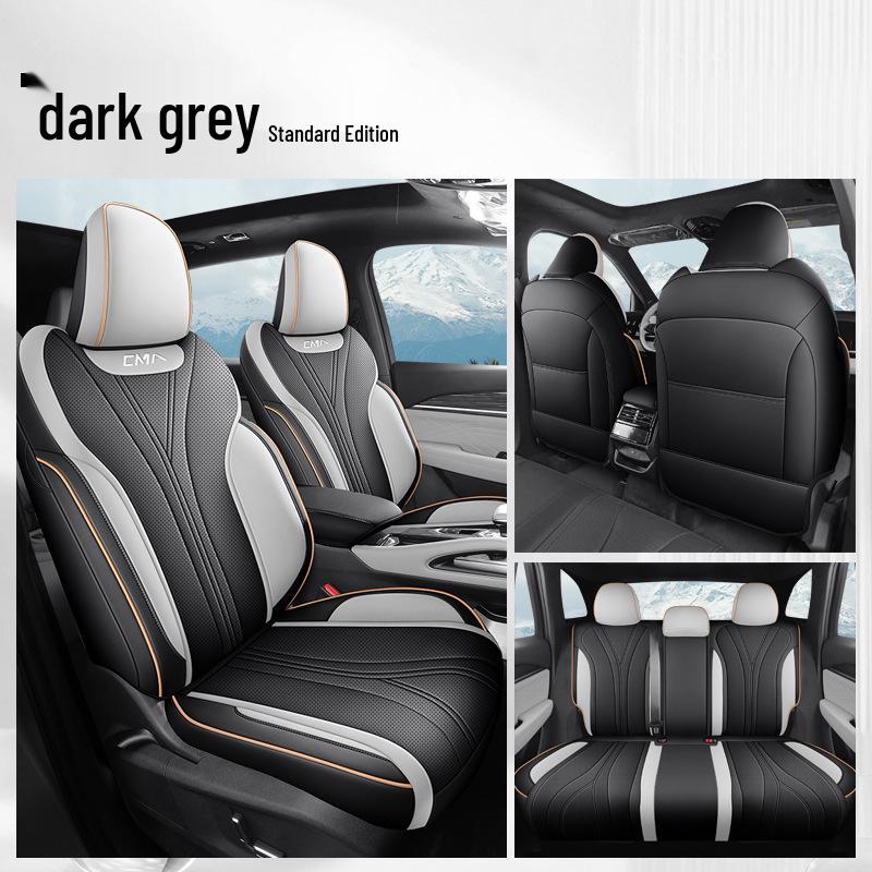 Husă de scaun auto din piele integrală pentru toate sezoanele pentru Xingyue L, model cu cinci locuri