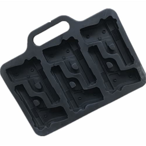 

Silicone Ice Maker Mold, Rifle Shape, 6 Guns