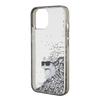 Karl Lagerfeld Klhcp15Slkcnsk Iphone 15 / 14 / 13 6.1 Transparent Hardcase Liquid Glitter Choupette