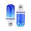 E27LED Flame Light Effect Halloween Christmas Bulb Flashing Simulation Fire Light Yellow/blue Flame