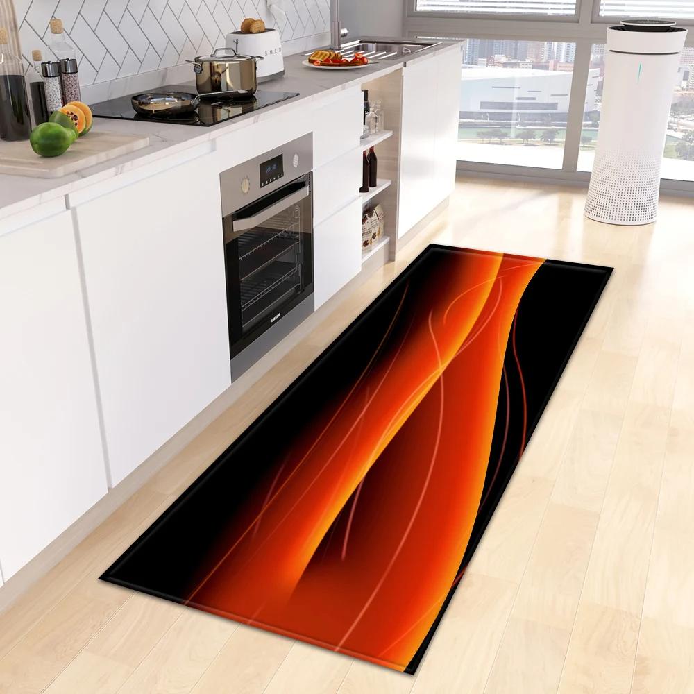 Kitchen Foot Mat Home Entrance DoorMat Living Room Children Bedroom Floor Decor 3D Carpet Balcony Hallway Bath Door Non-Slip Rug