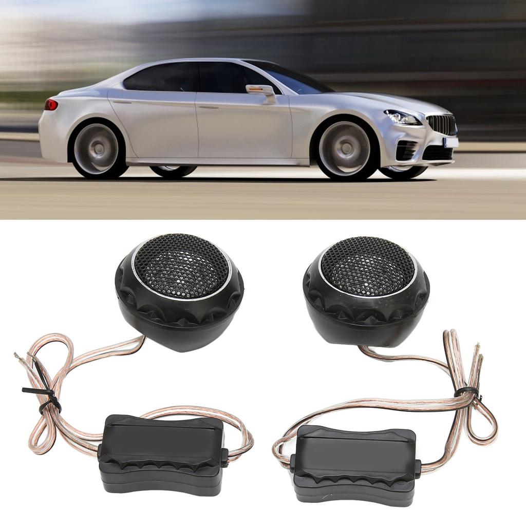 2 Peças Tweeter Dome 140W Ferro Metálico Alto-falante   para Carro   Sistemas