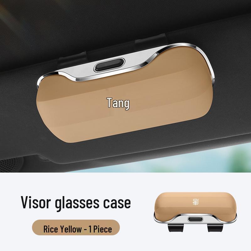 BYD Tang EV/DM Sunglasses Case: Sun Visor Storage and Decorative Clip