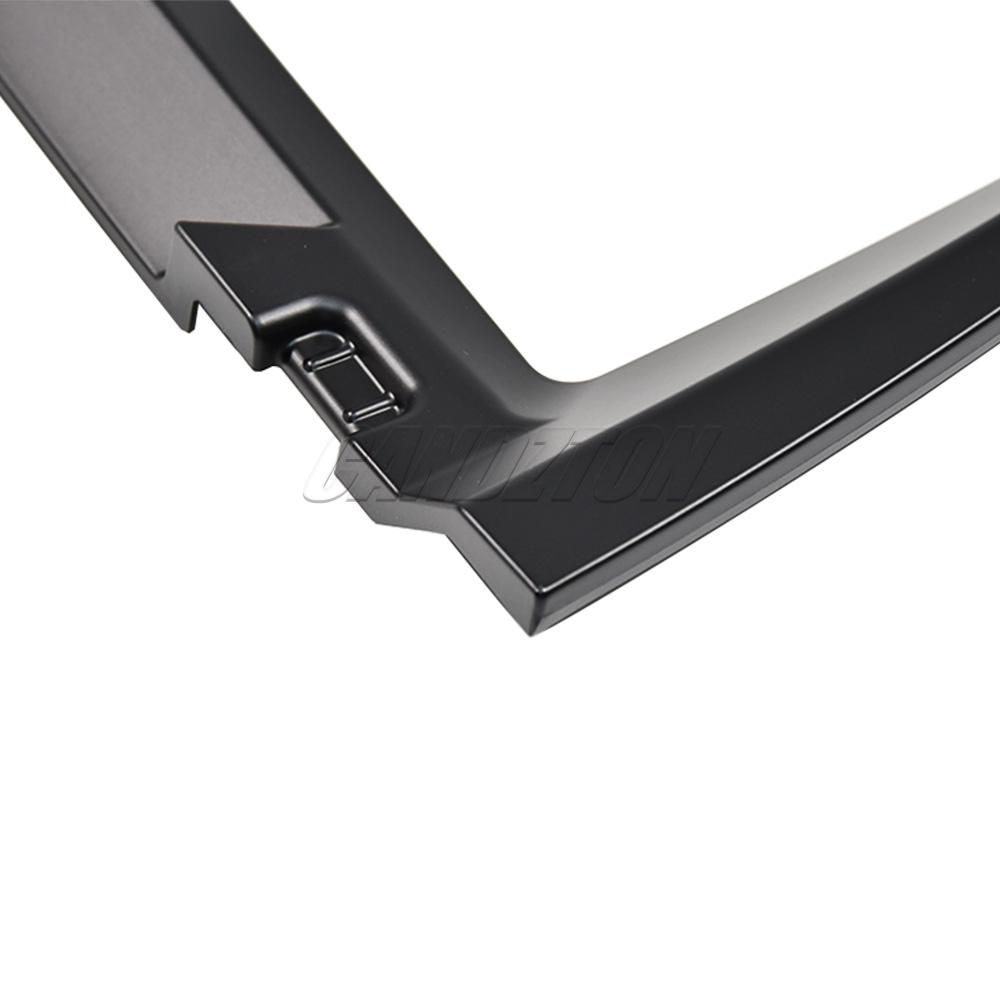 Für BMW X5 E70 X6 E71 2006-2014 Neue vordere Mittelkonsolen-Panelabdeckung Zierblende schwarz 51166956756 Autozubehör