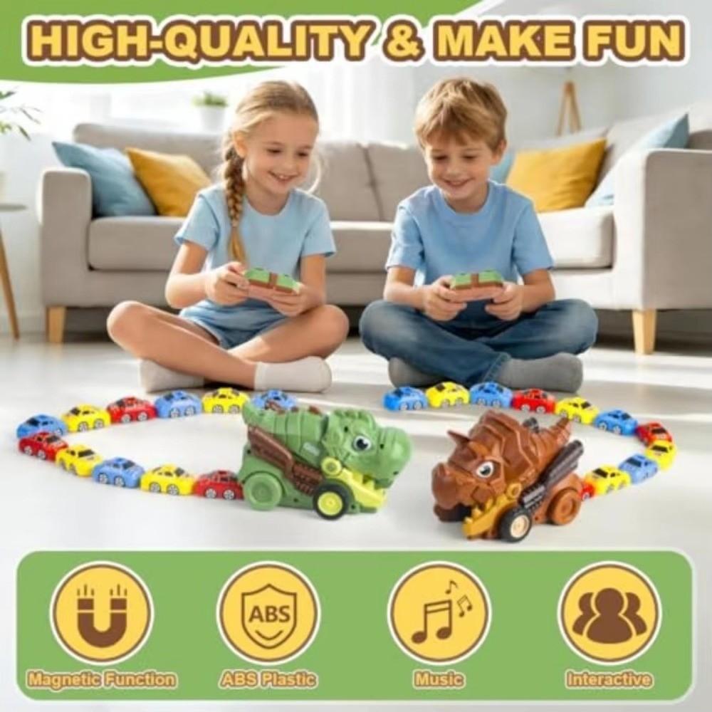 Simulation Model Animal Remote Control Toy Tyrannosaurus Rex Truck Eaten Cars Festival Gifts