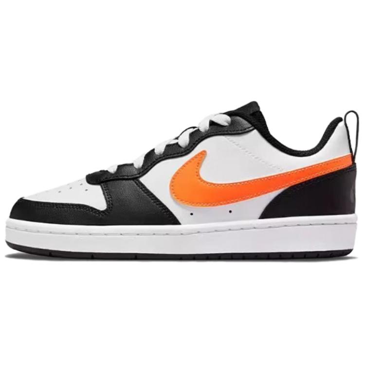 Nike Court Borough Heartbeat Graffiti Low Top Skateboard Shoes Women's Black White BQ5448-115(Team1267-)