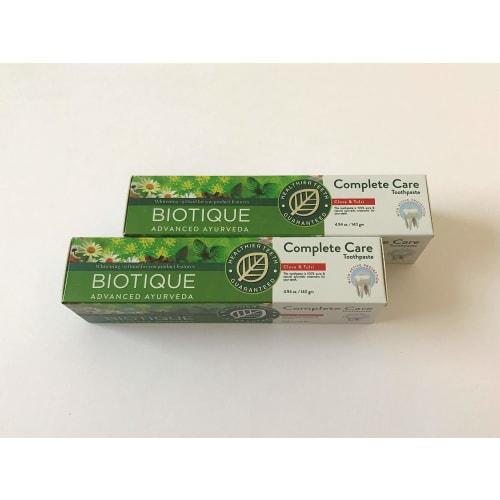 

Biotique Ayurveda Complete Care Toothpaste, 140g, Set of 2 (Boxed)