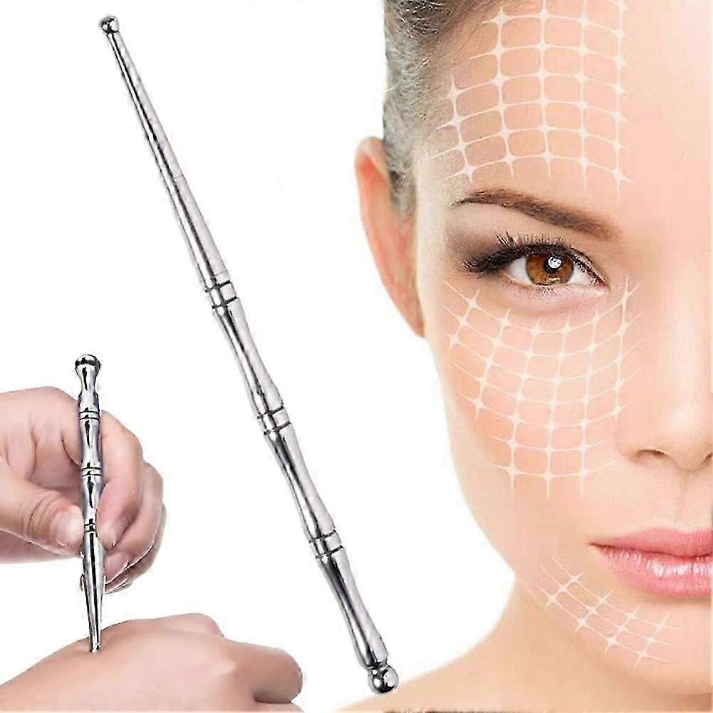 Stainless steel acupressure pen to Relax deep tissues and self Massage acupoints