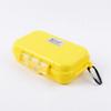 LFEDC Outdoor Clear Back Red Yellow 16cm EDC Tool Organizer Shockproof Storage Container Small Seal Waterproof Dry Box